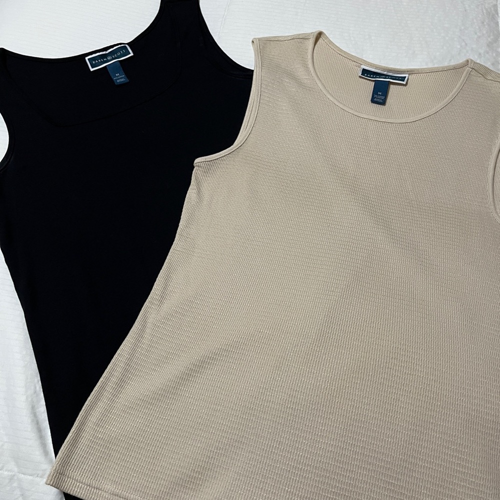 Set of Karen Scott tanks
